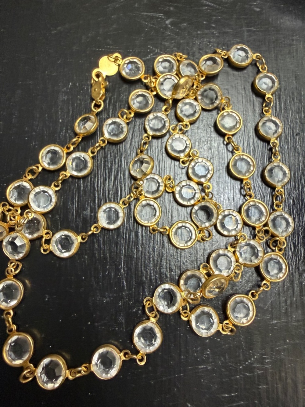 Vintage Austrian Crystal Necklace - Picture 5 of 6